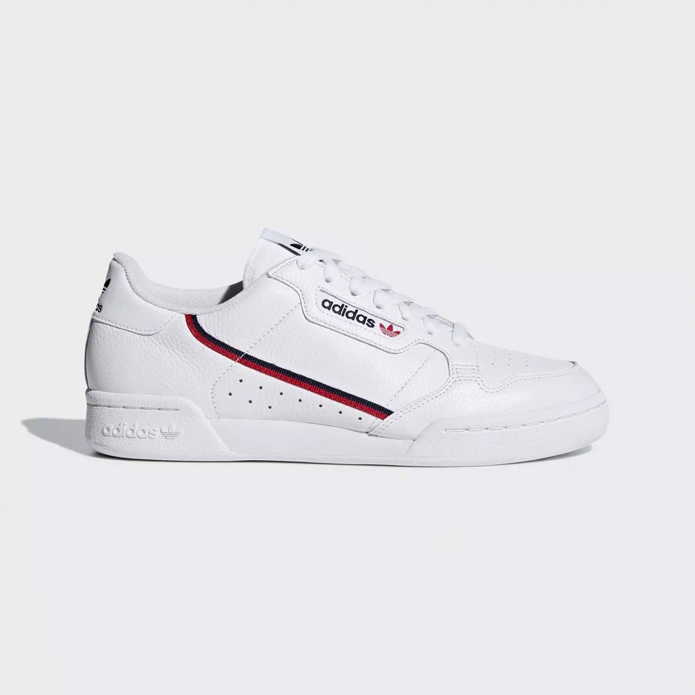 Adidas Continental 80 Tenis Blancos Para Mujer (MX-13434)